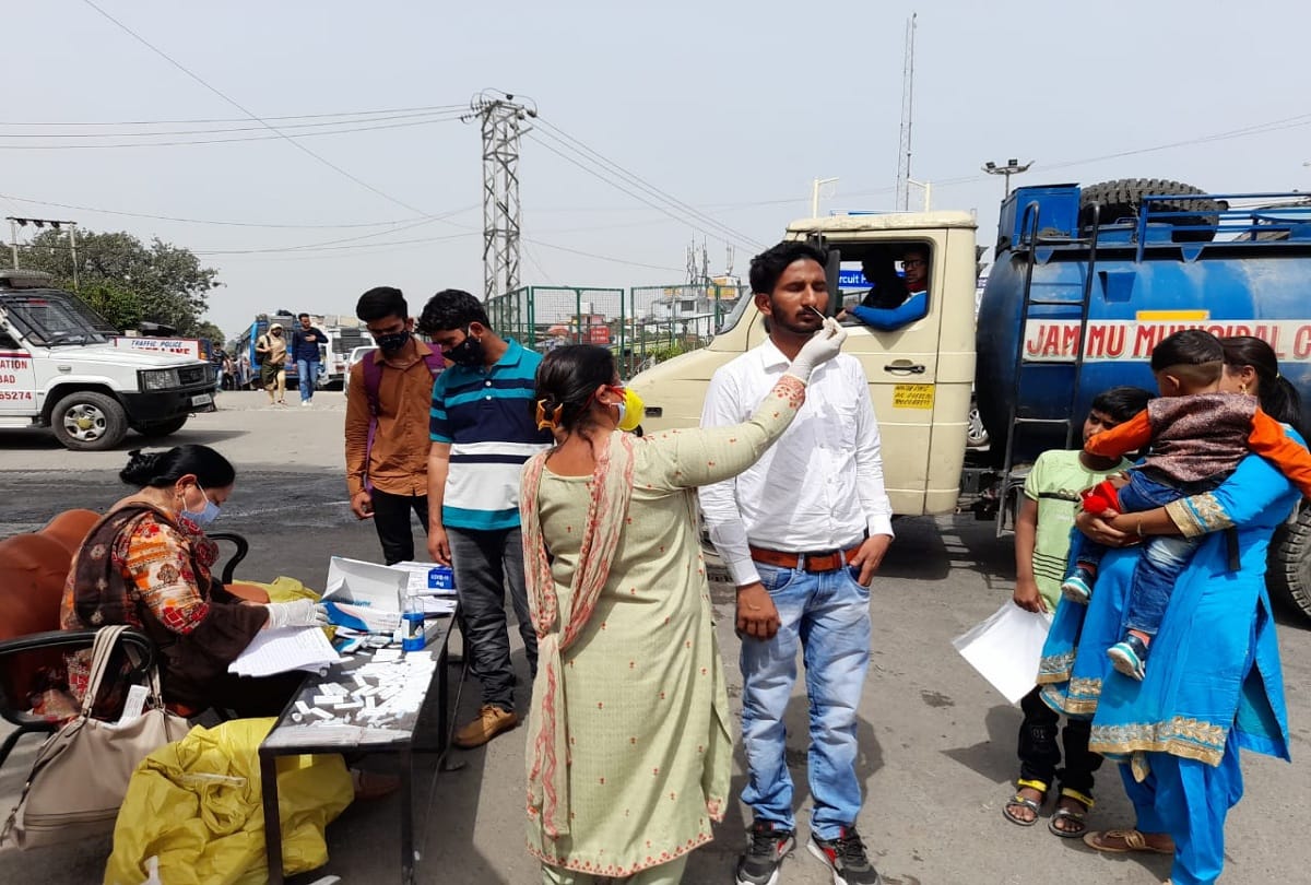 todays active corona cases of jammu kashmir 23 april 2021 corona se bachav ke upay