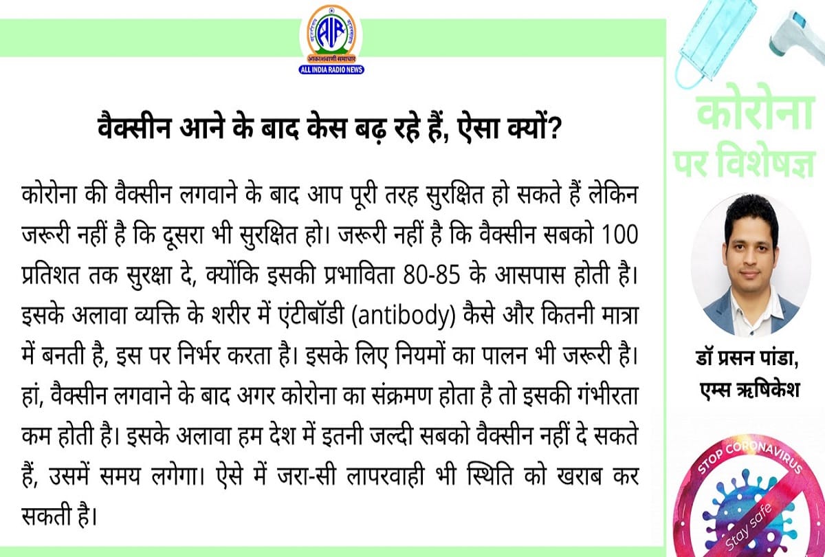 Coronavirus in India latest update covid 19 vaccination coronavirus question answer