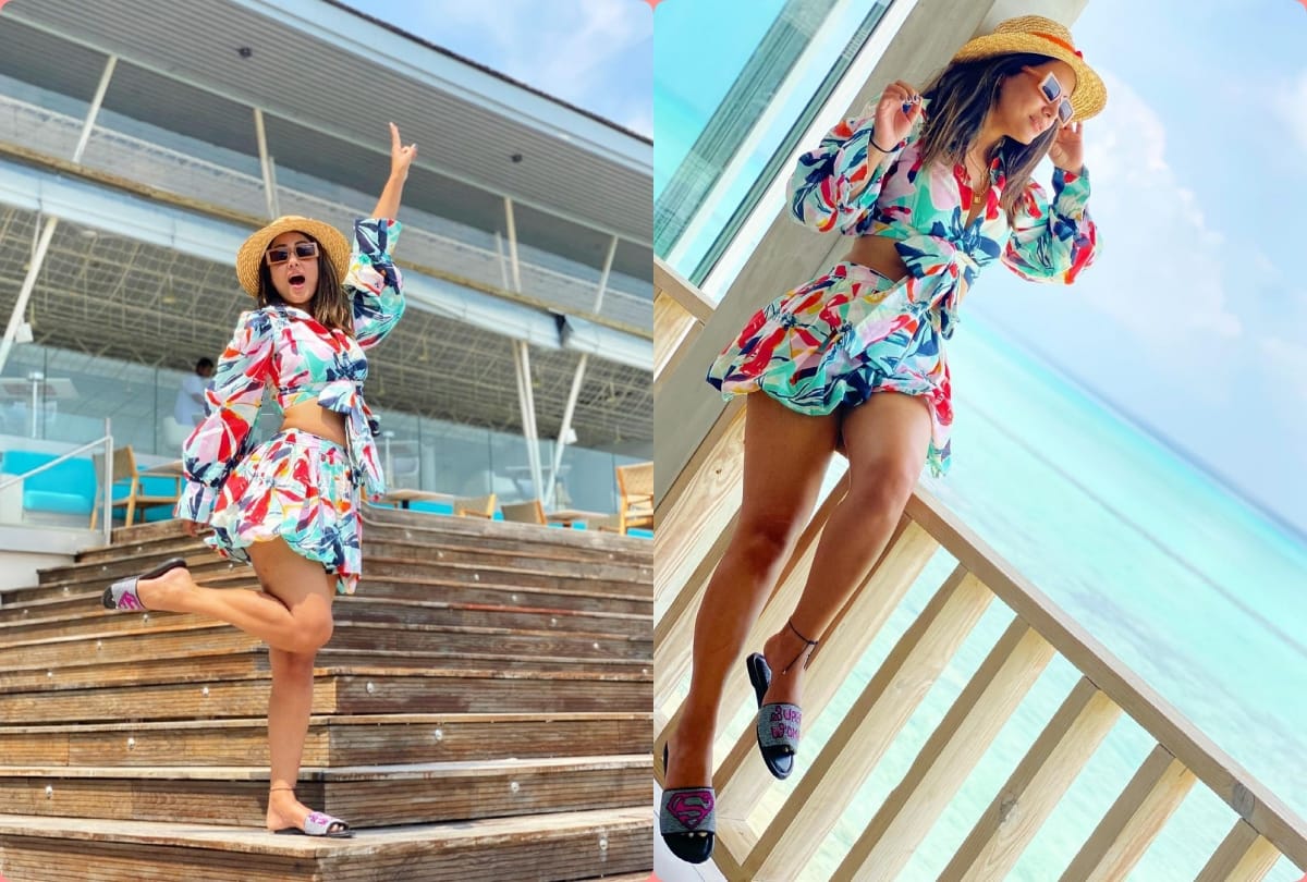 hina khan is on maldives vacation with boyfriend rocky jaiswal she shared her latest photos on instagram