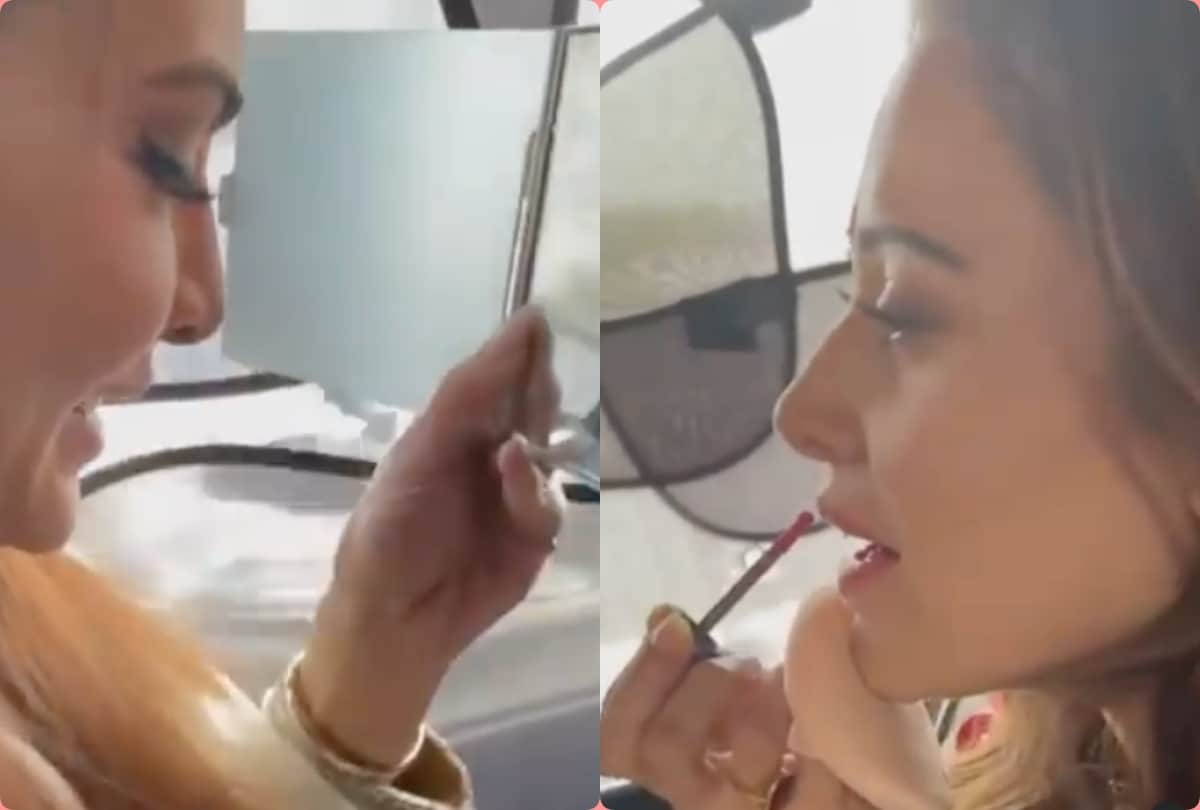 Akshay Kumar shared funny video of Jacqueline Fernandez and Nushrat Bharucha applying makeup in bus