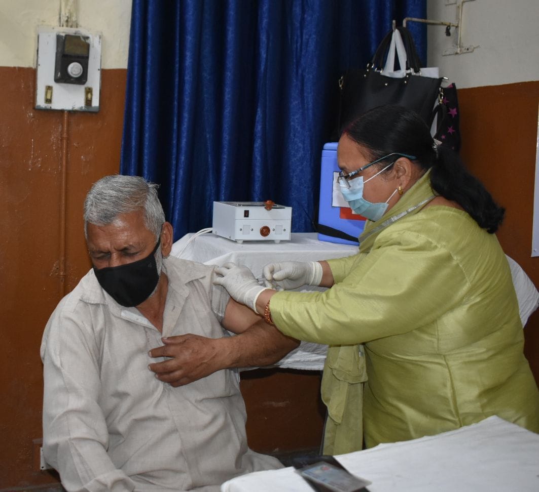 corona case in bilaspur