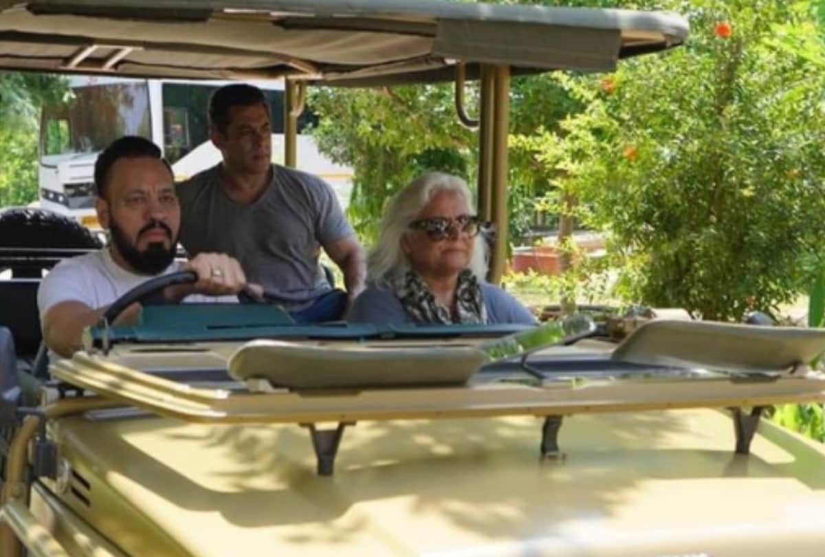 Salman Khan goes on safari with bodyguard Shera in rajasthan