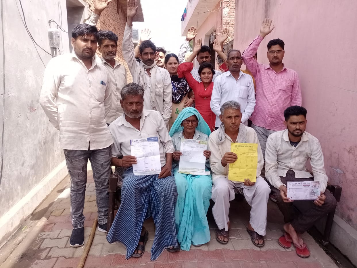 Outbreak of jaundice in Kasampura, many sick
