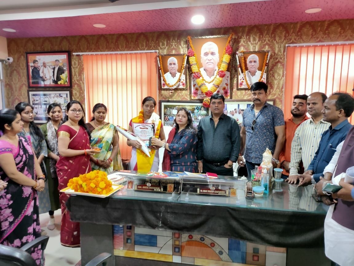 vijaylaxmi awarded