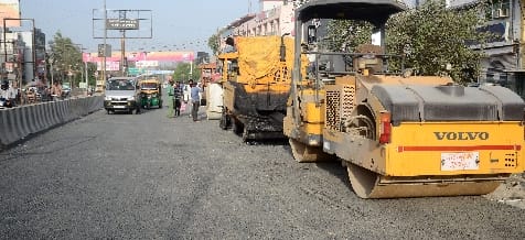 Chaupula Flyover: Work on the ramp to start on the road