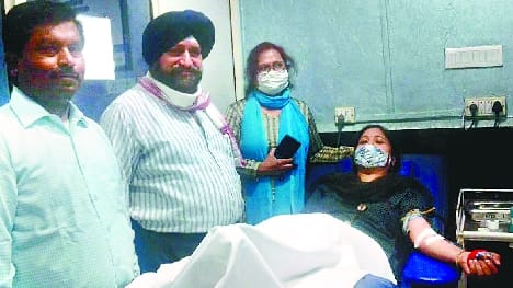 Blood donation camp organized in IMA
