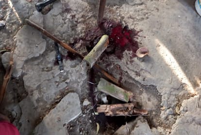 The brutal killing of a watchman guarding a closed factory in Pratapgarh, the second watchman injured