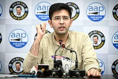 आम आदमी पार्टी के नेता राघव चड्ढा