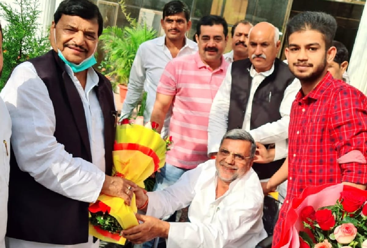 Shivpal Yadav visit Gorakhpur and Praise for CM Yogi