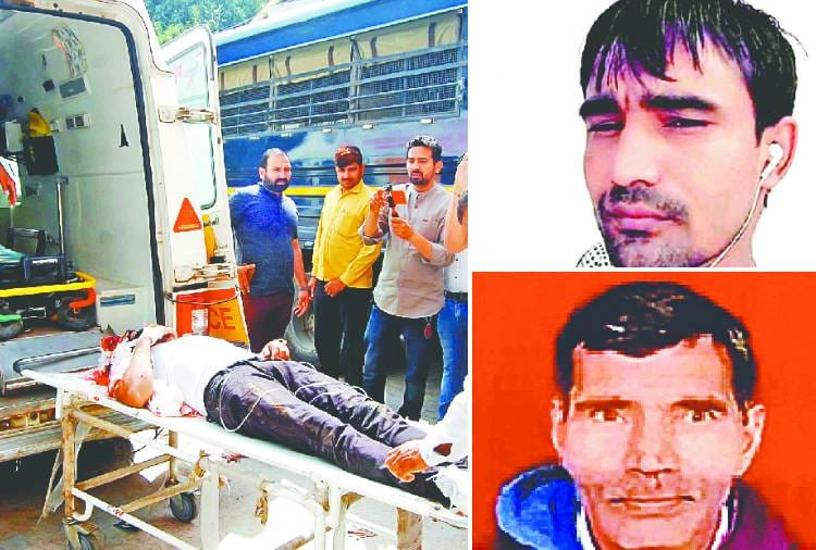 Policeman shoots gangster outside sonipat court in Haryana