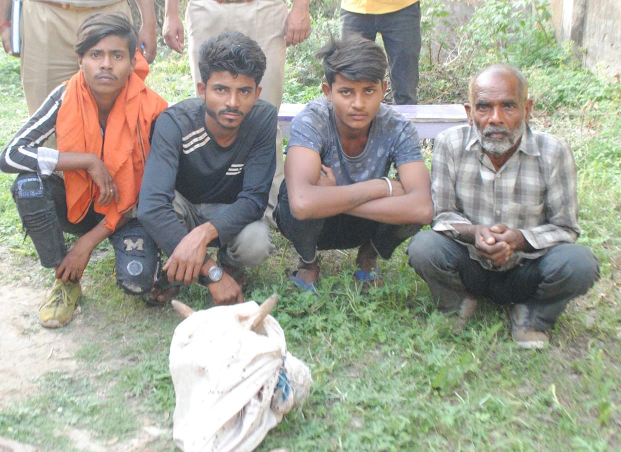 village,police,DFO,jungle,man
