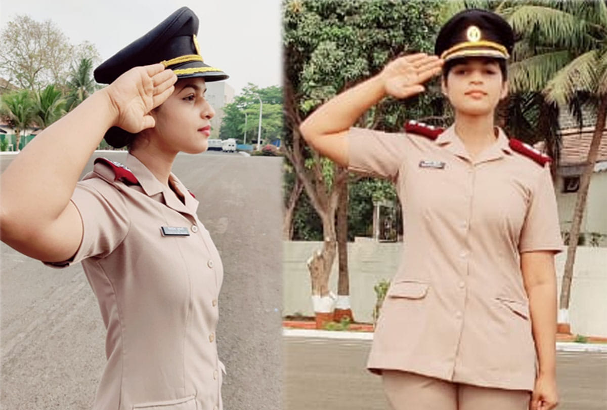 subedar daughter vinita tripathi became lieutenant in the army