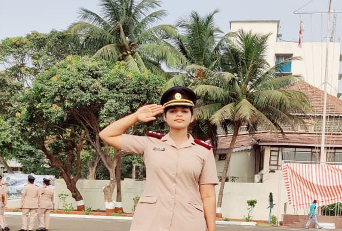 subedar daughter vinita tripathi became lieutenant in the army