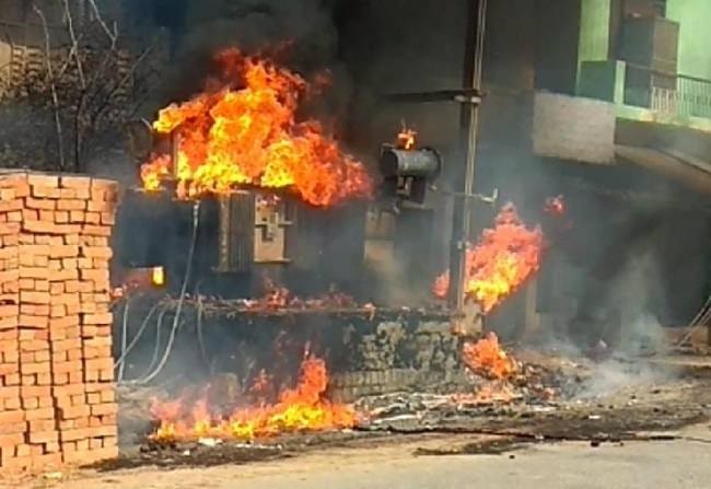 Overload with heaters transformers, 205 blows in February