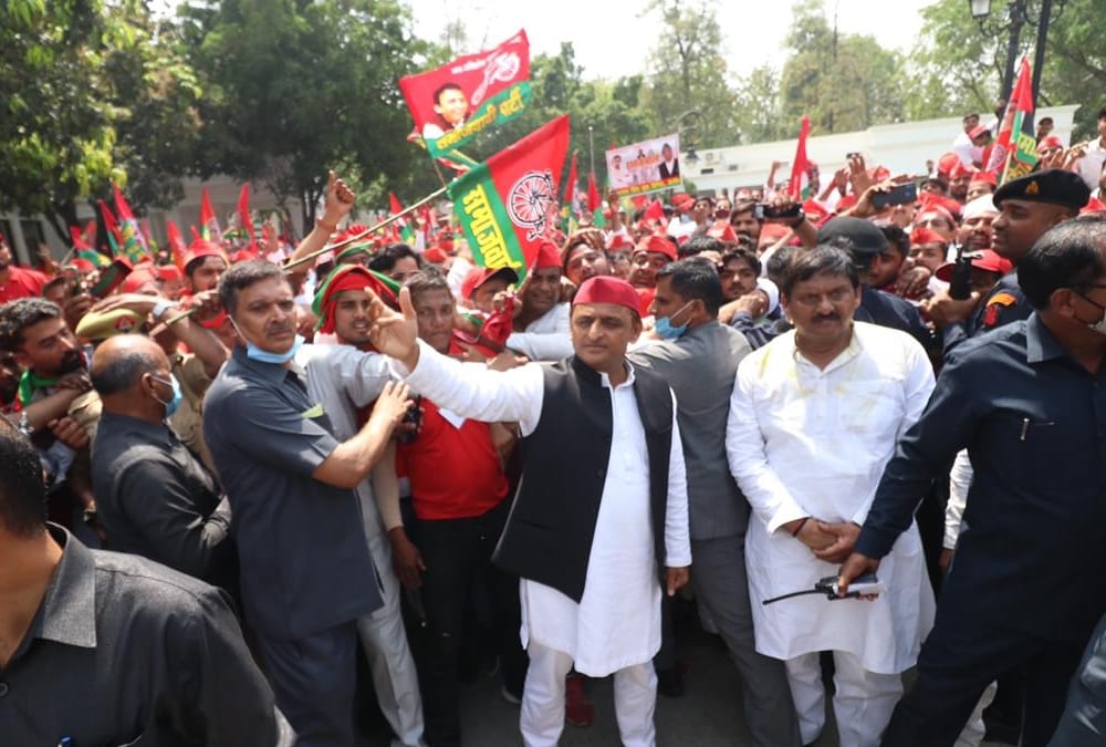 Uttar Pradesh Assembly election 2022: Cycle yatra ends in Lucknow.