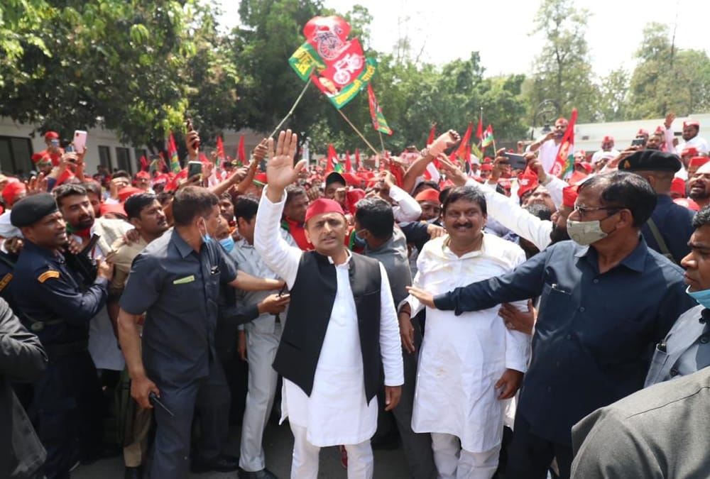 Uttar Pradesh Assembly election 2022: Cycle yatra ends in Lucknow.