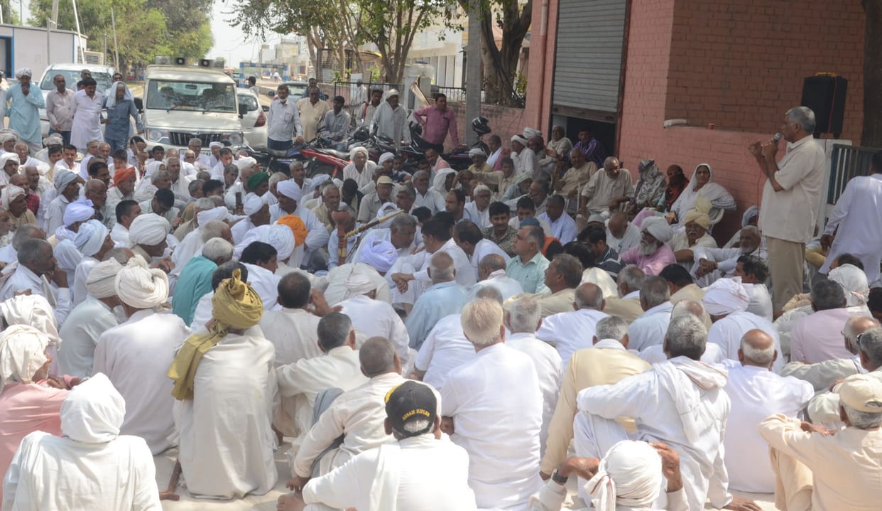 Farmers protest, demand to save grain market and remove conditions for purchase of wheat