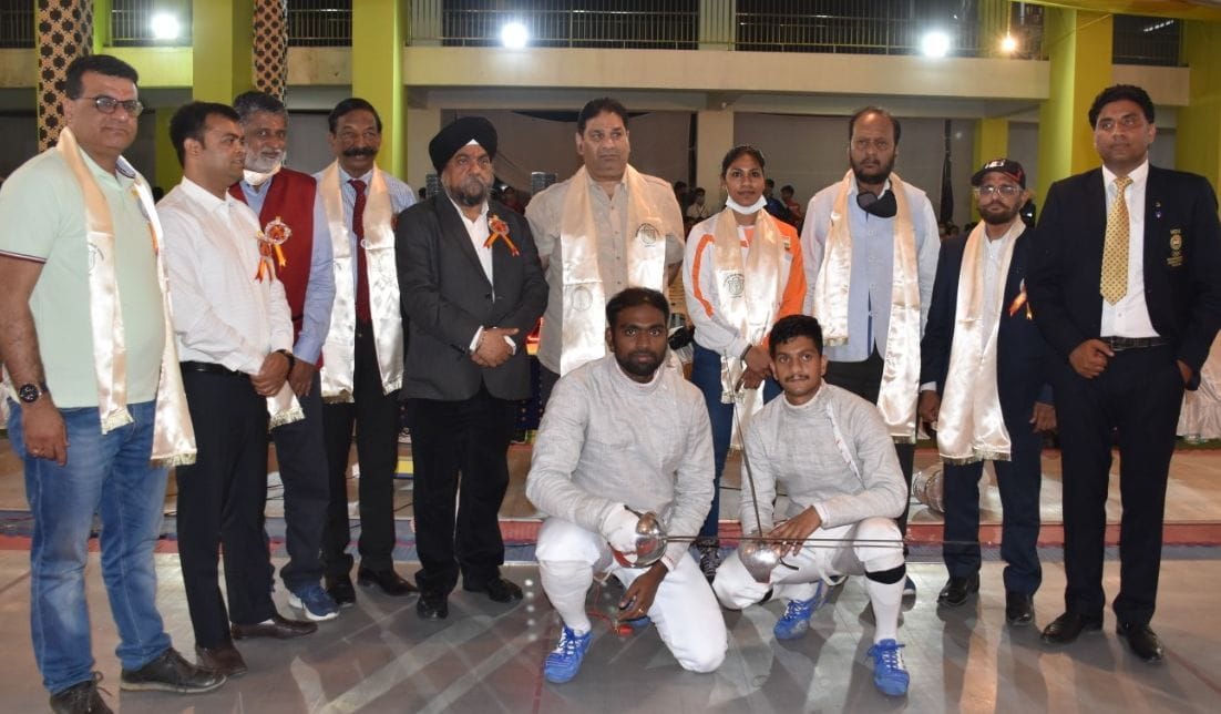 Fencing Final Between Goa And Chhatisgarh