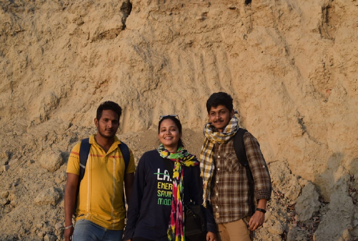 Delhi University evidence of sixth and seventh century human settlement animal remains terracotta images pottery found in sultanpur
