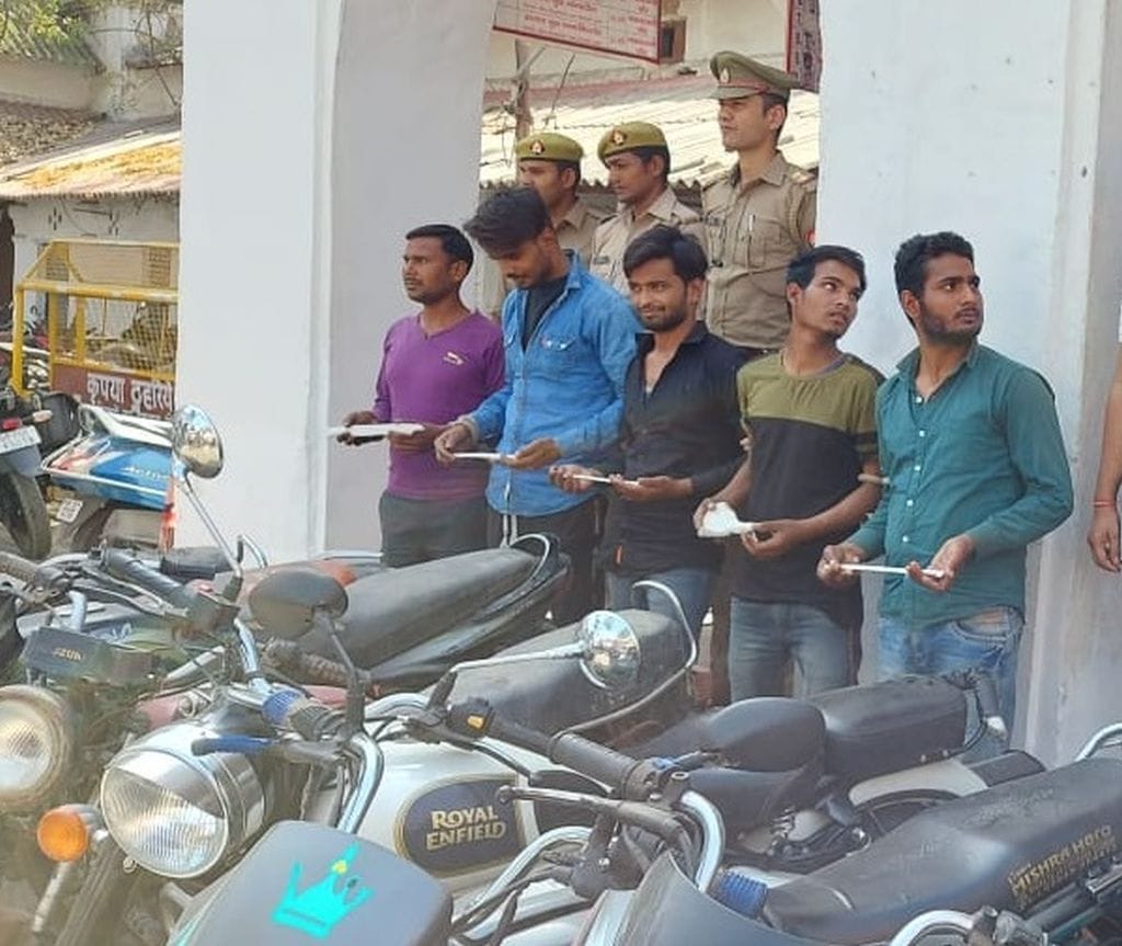 Five vehicle thieves arrested