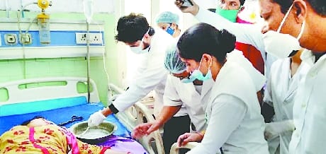 UP-112's trainer consumed poison on the savage soldier's indifference, condition critical