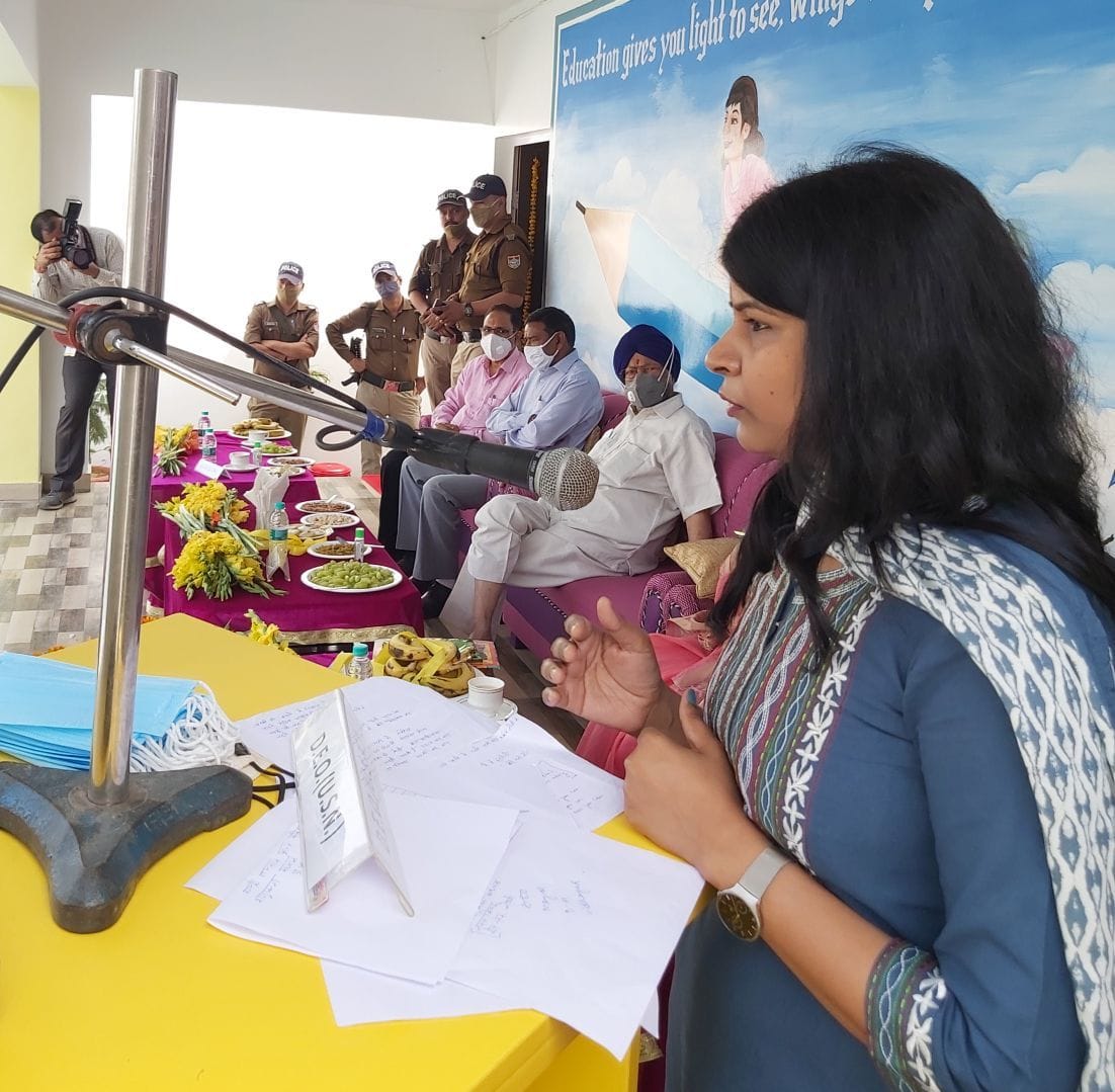 DM Inaugrates Rampura Model School