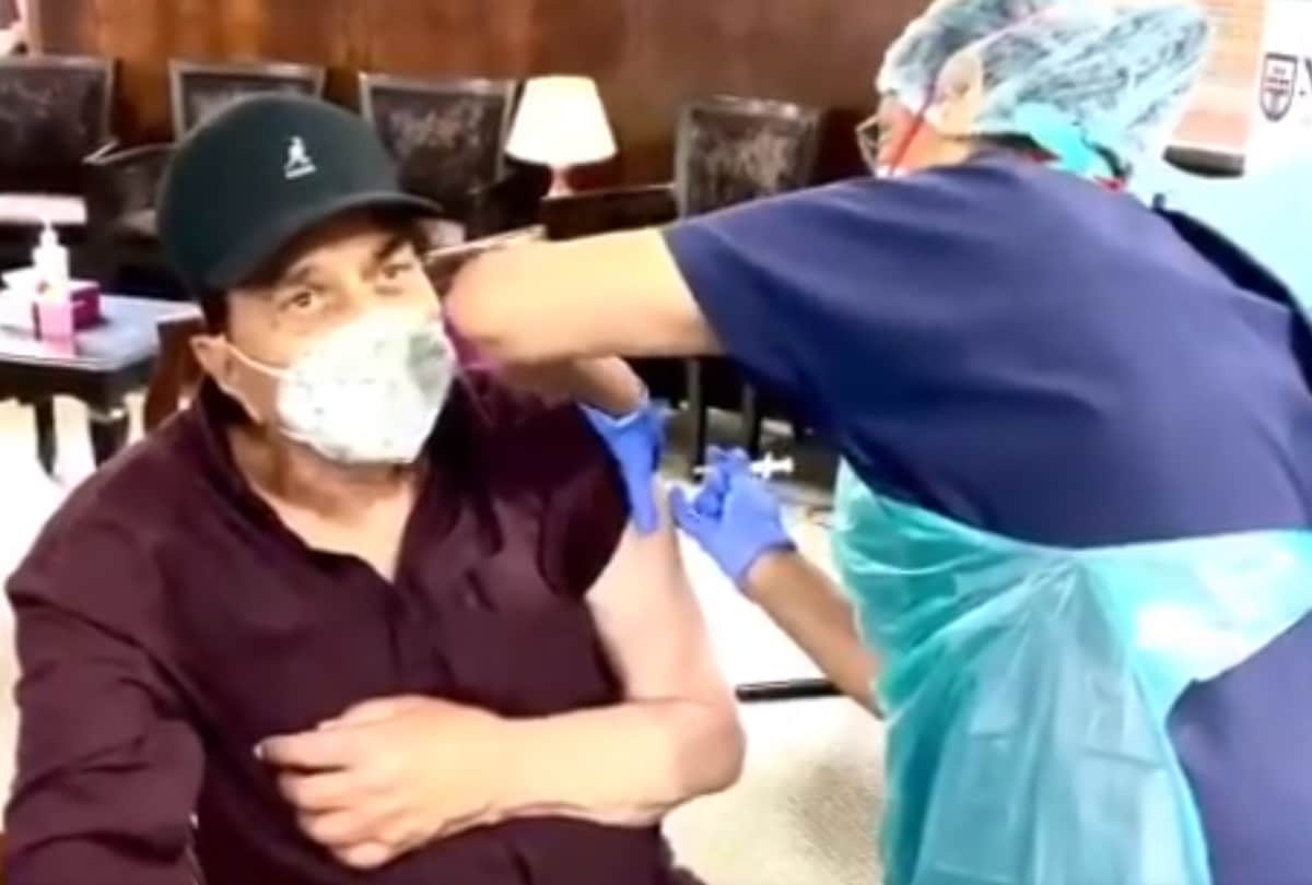 dharmendra got corona vaccinated and share special video message