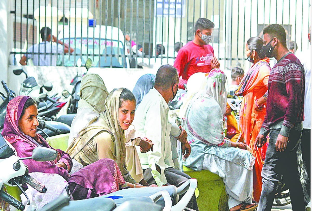 Corona cases are increasing once again in Jammu-Kashmir