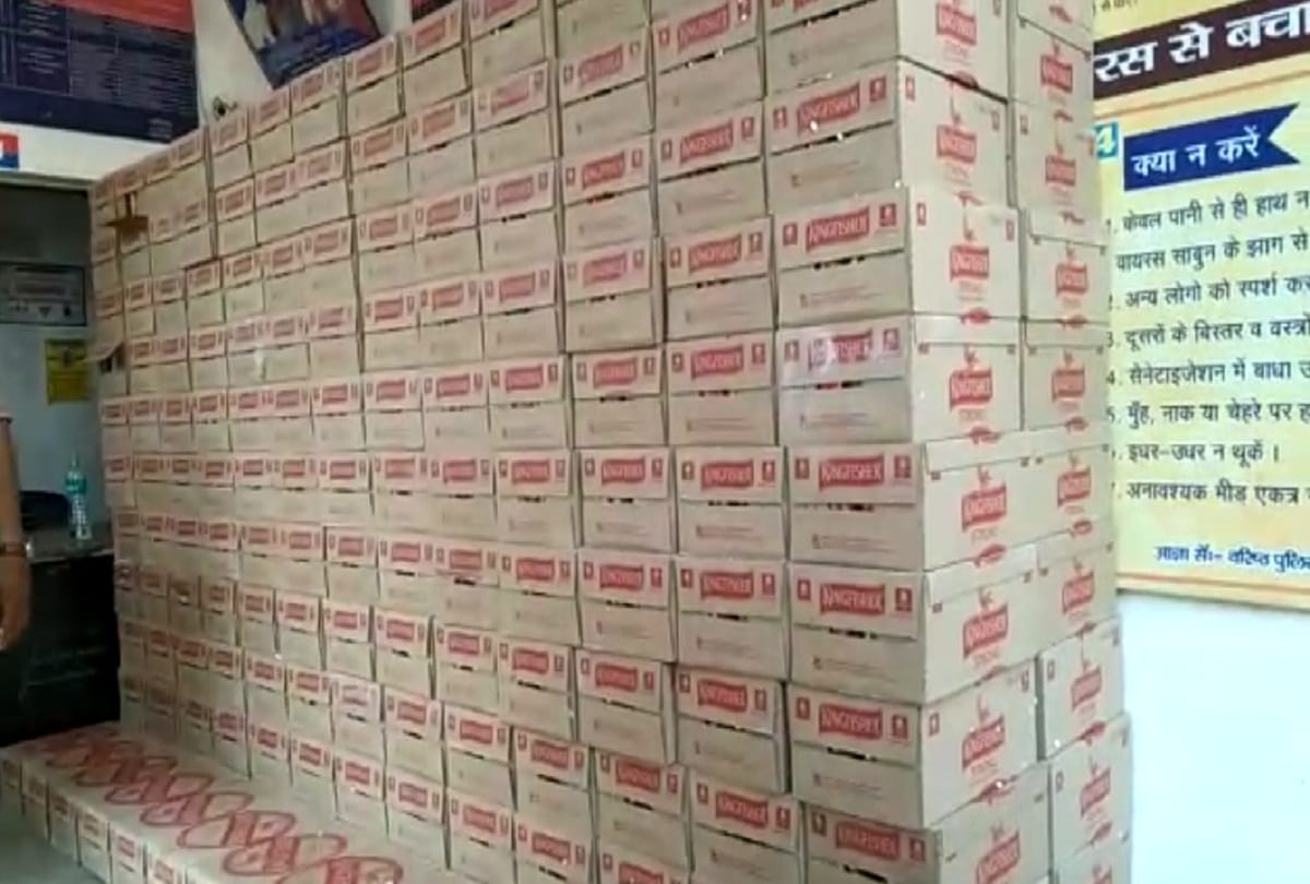 42 lakh beer recovered to be consumed on Holi in Prayagraj