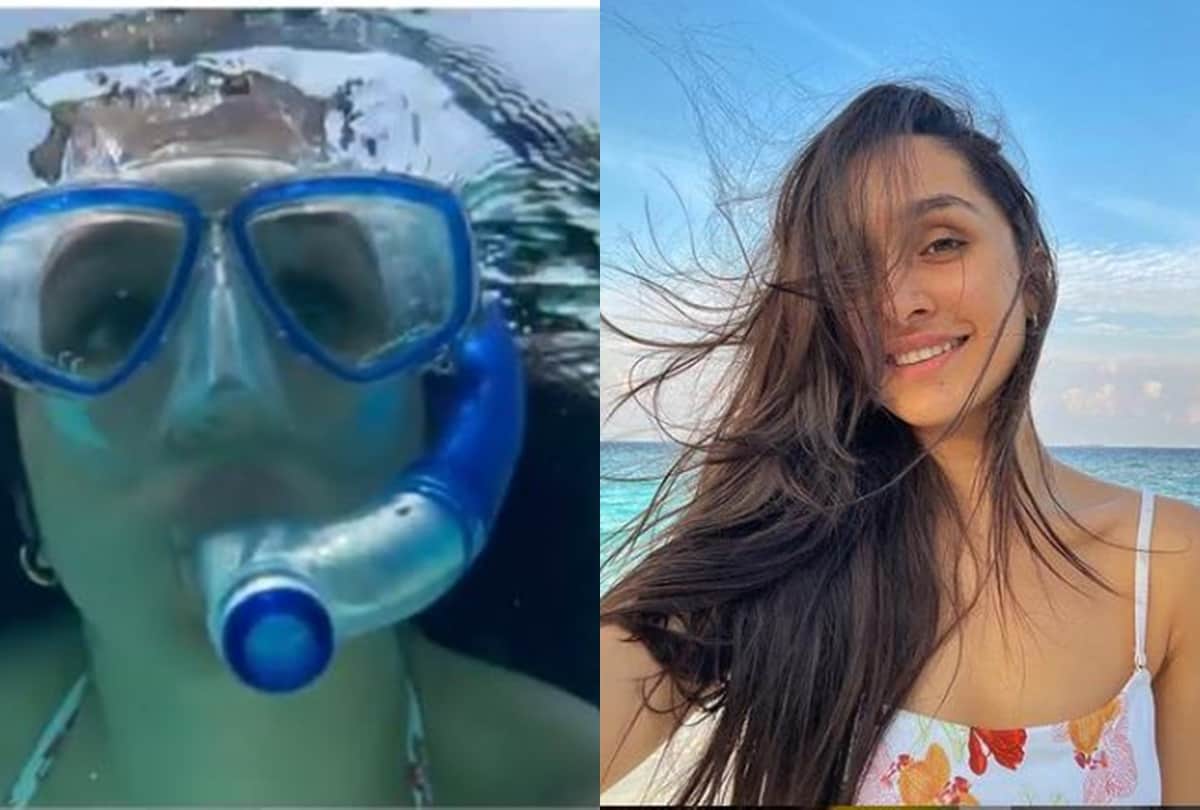 Shraddha kapoor underwater instagram video viral after alia bhatt and hina khan