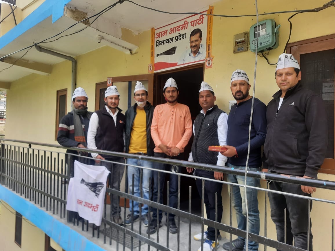 harish became president of aaam aadmi party rampur