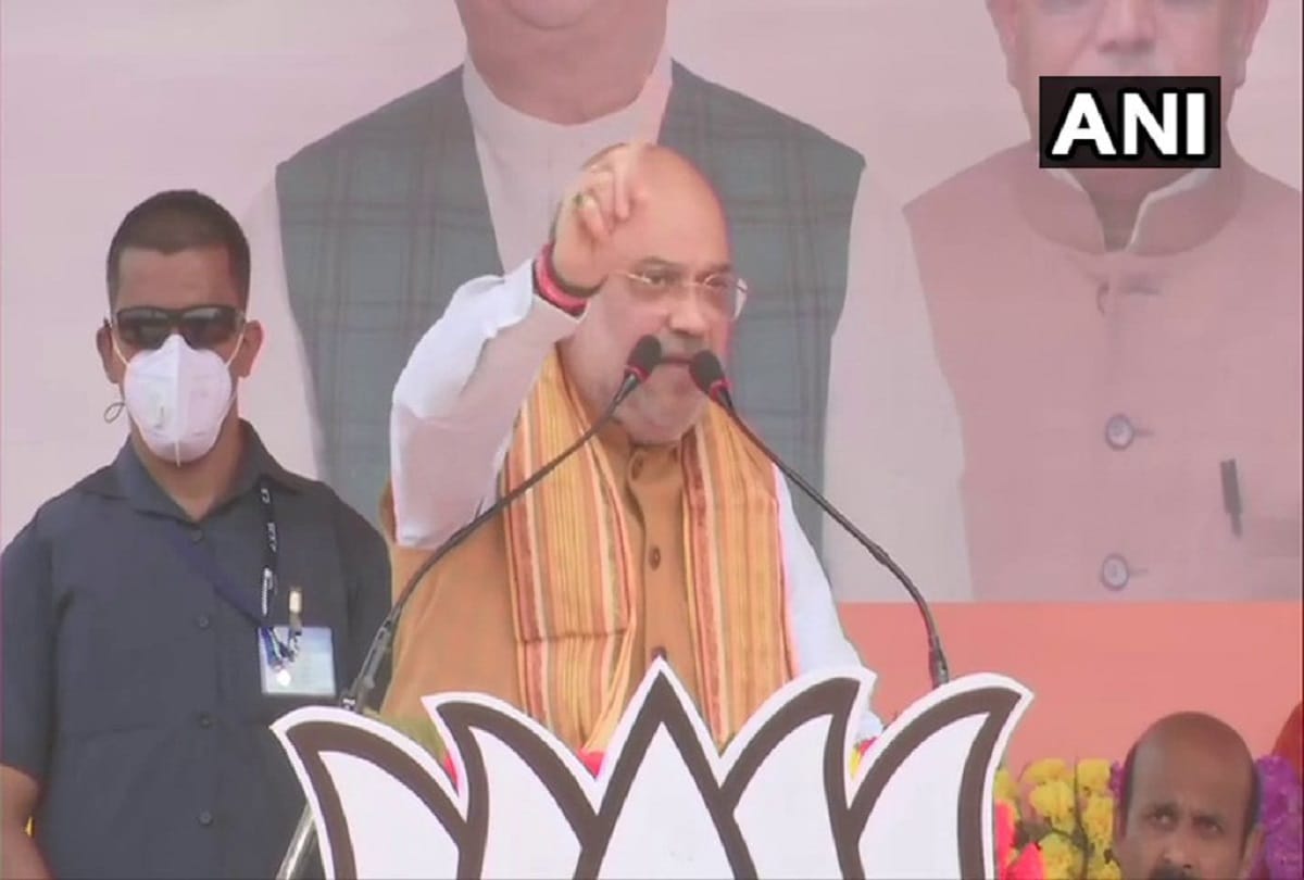 Amit Shah attacks over tmc mamata banerjee says this money eating party grabbed Amfan relief fund
