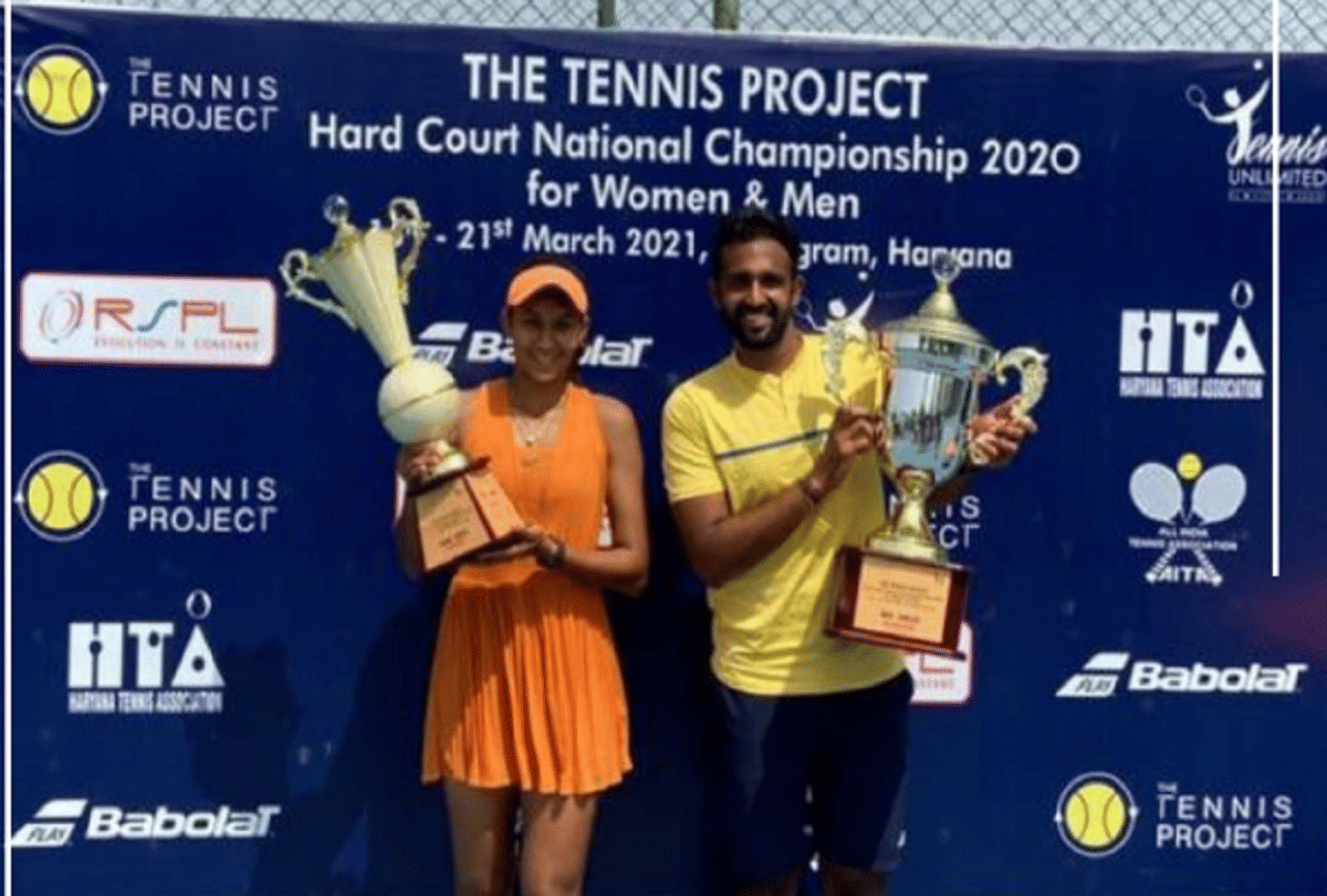 2020 The Project Hard Court Championship: Arjun Kadhe and Rashmika Bhamidipaty become the new national tennis champions