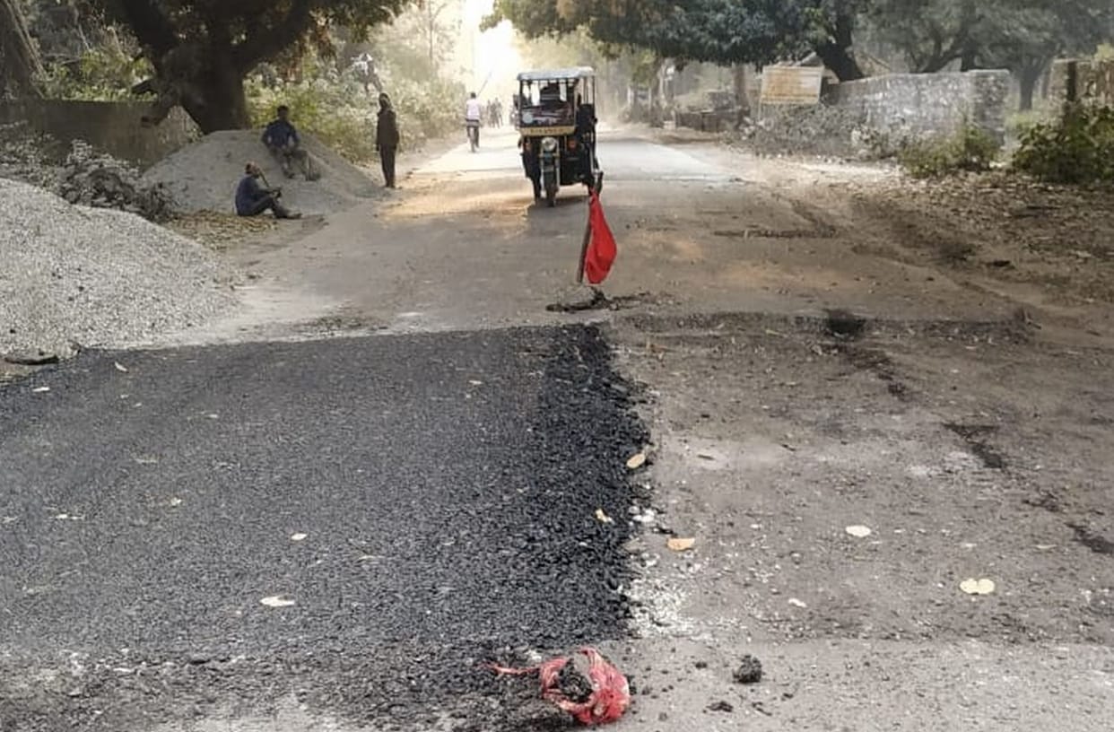 Restoration work on damaged international route started