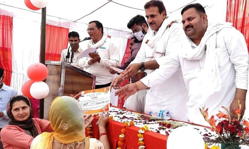 MLA Umesh Malik in Kisan Mela and Exhibition