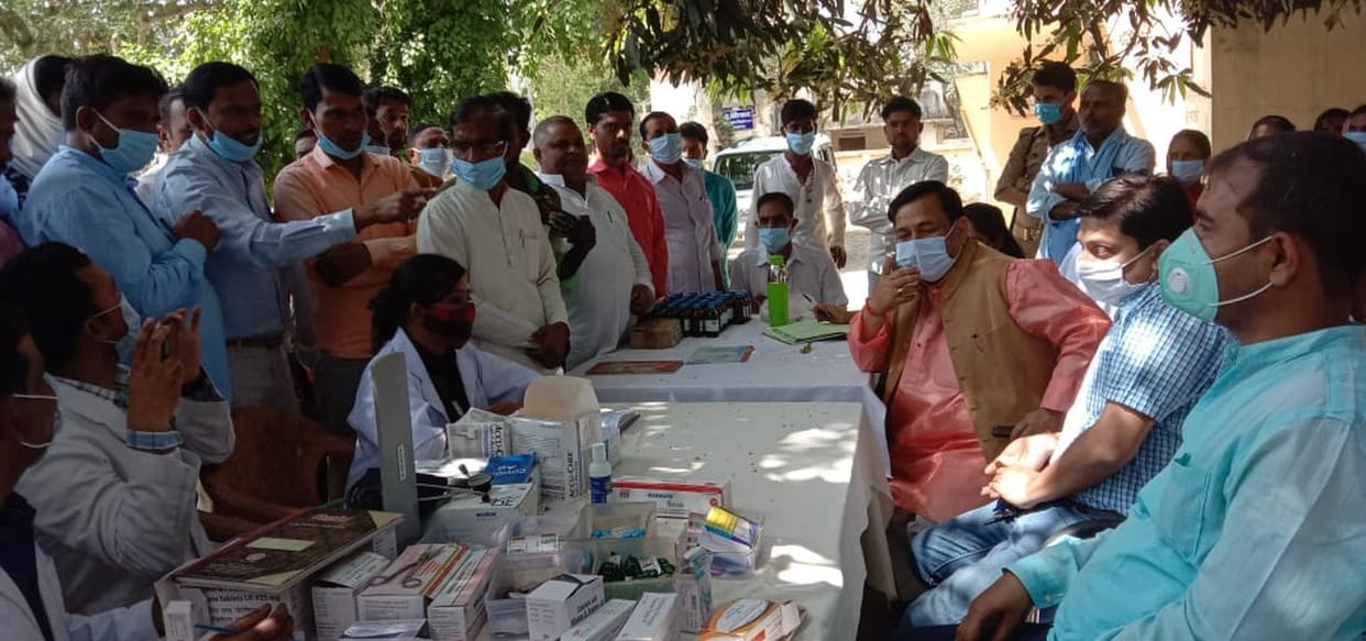 The BJP accused the doctor of calling the vaccine fake
