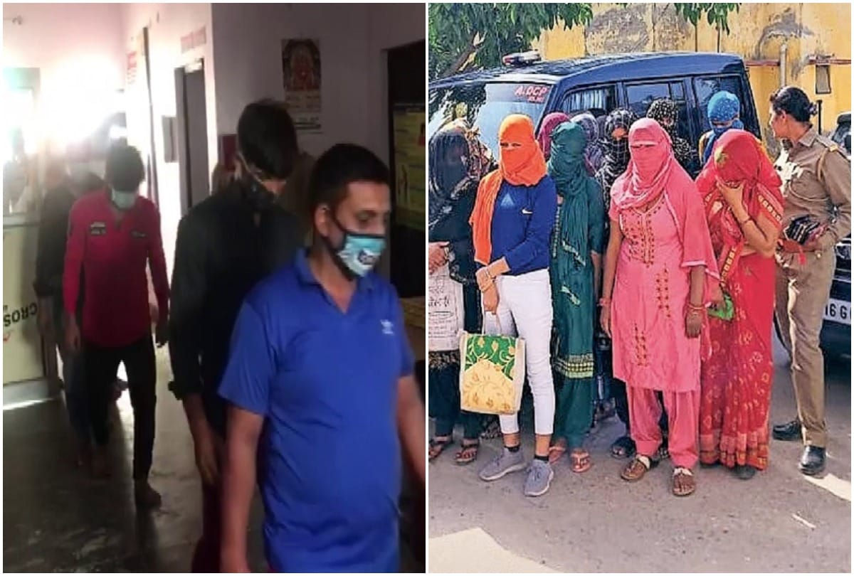 Police busted out brothel racket in Greater Noida hotel many arrested 