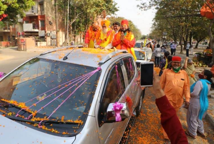 Sarva Dharma march in Chandigarh in Support of Farmers