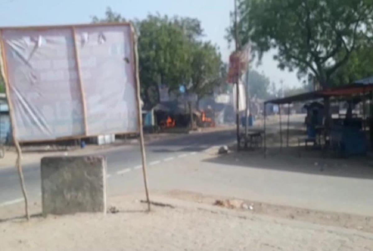 cylinder blast in gas refilling shop 18 gas cylinders torn in gonda