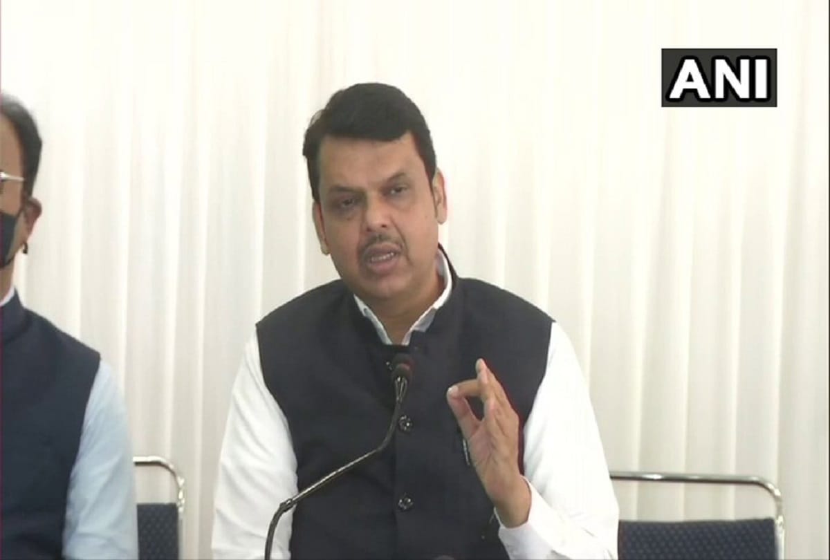 maharashtra former devendra fadanvis press conference on parambir singh letter and sachin waze