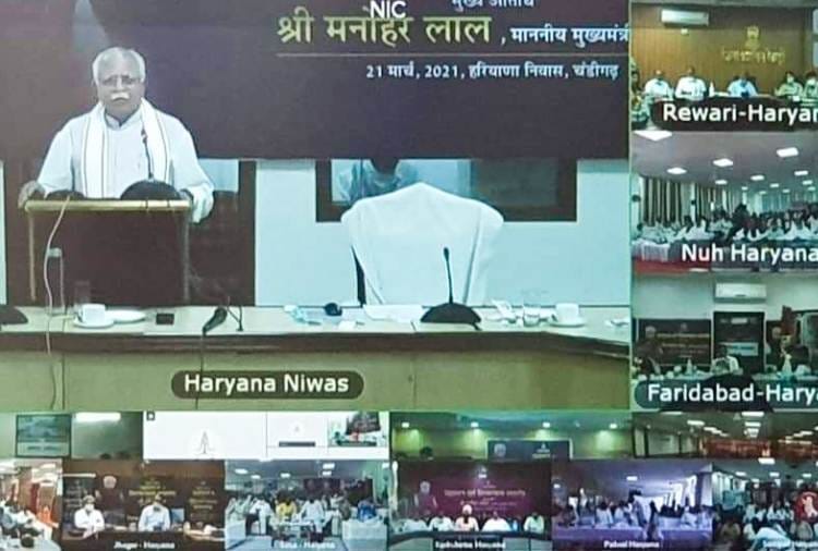 Haryana CM Manohar Lal to lay foundation stone and Inaugurates of several project