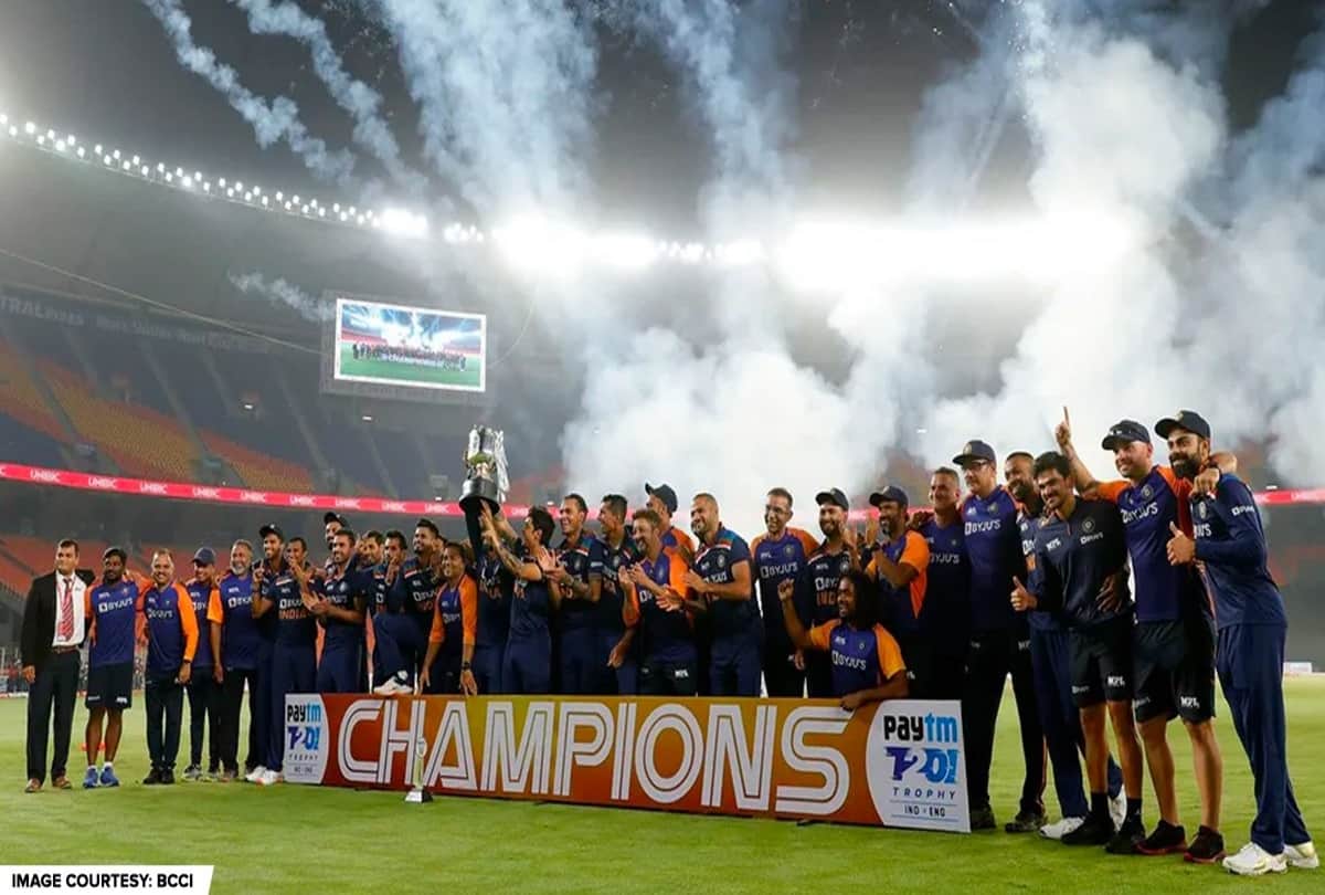 Indian cricket team registered consecutive sixth t20 series win and many records during England series-