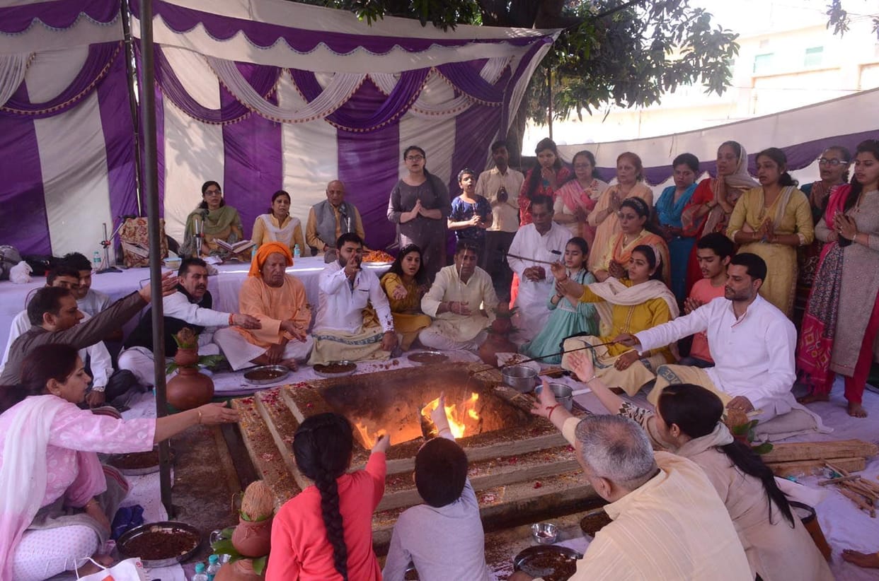 Two-day Samved Parayana Yagna Morena