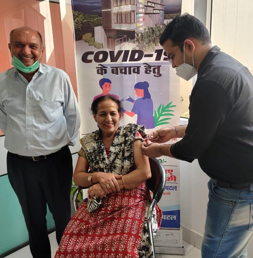 Six positives including blood bank staff nurse, husband and son