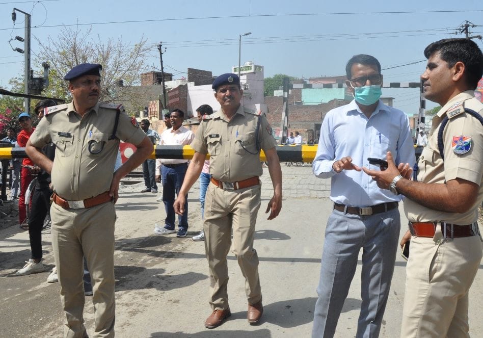 Uproar in protest against the closure of the drain