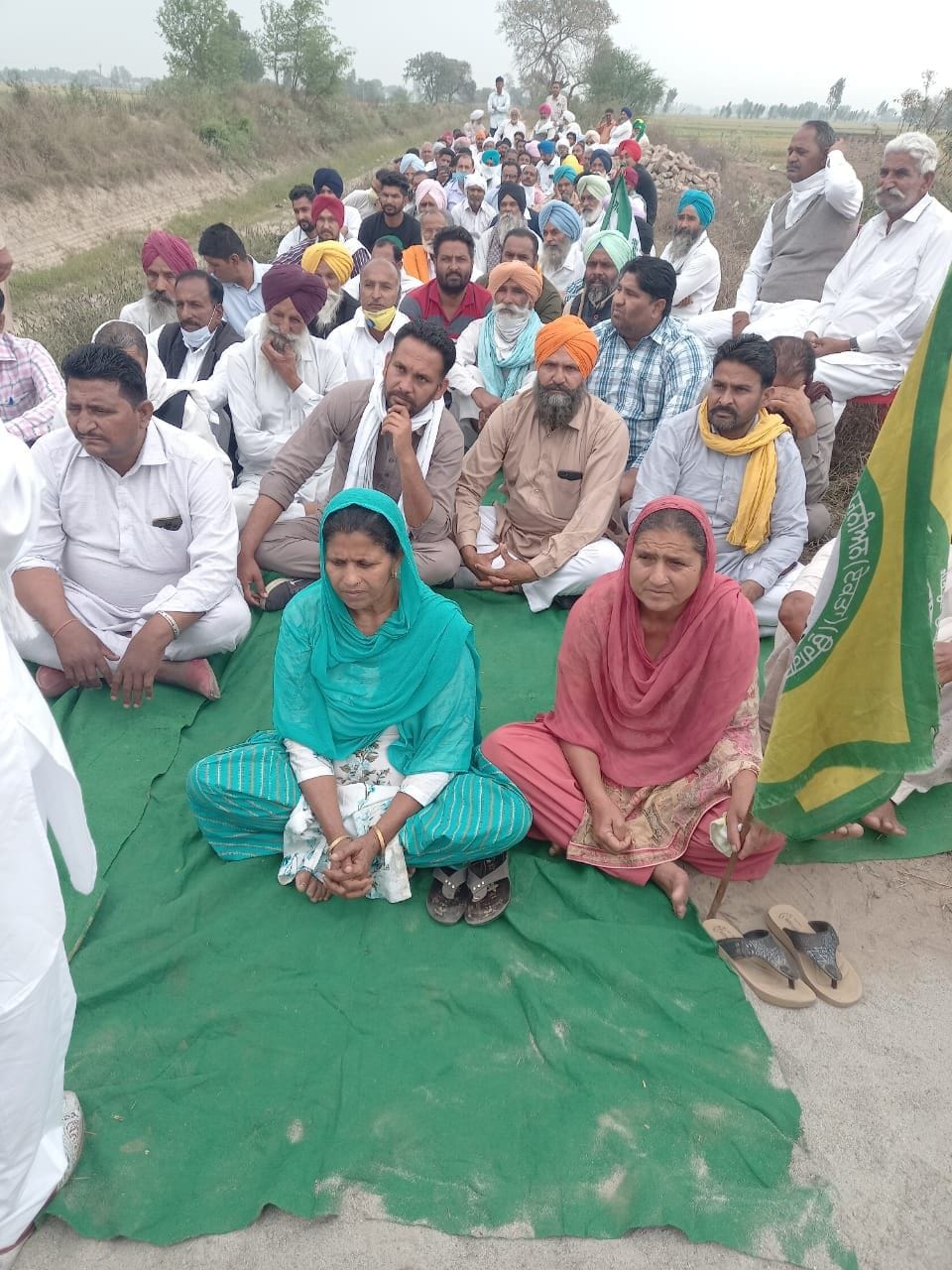 farmers protest in Firozpur