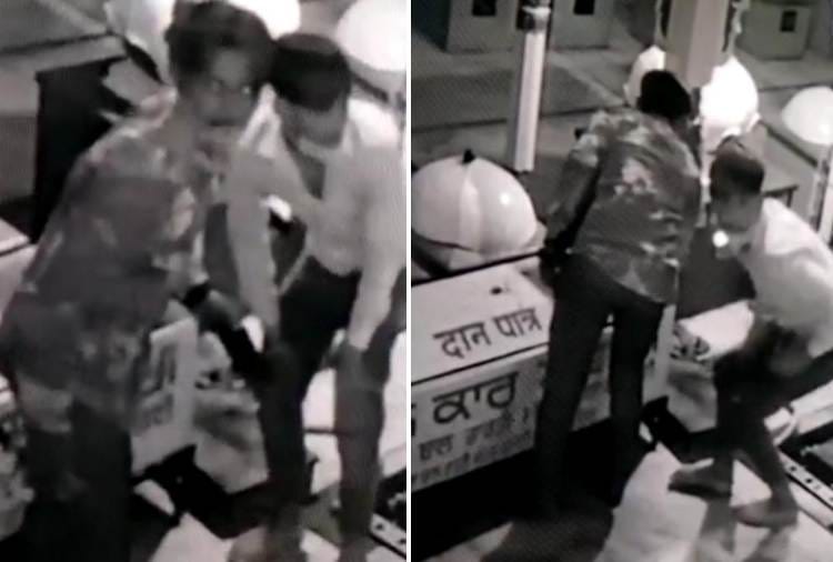 Theft in a temple in Mohali district of Punjab