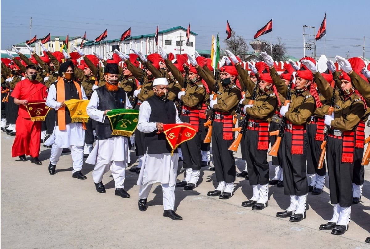 409 youngsters of Jammu-Kashmir become part of the army after year-long training