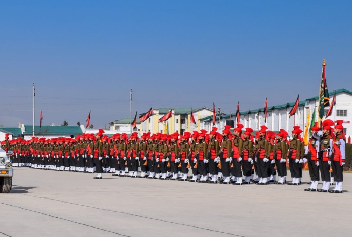 409 youngsters of Jammu-Kashmir become part of the army after year-long training