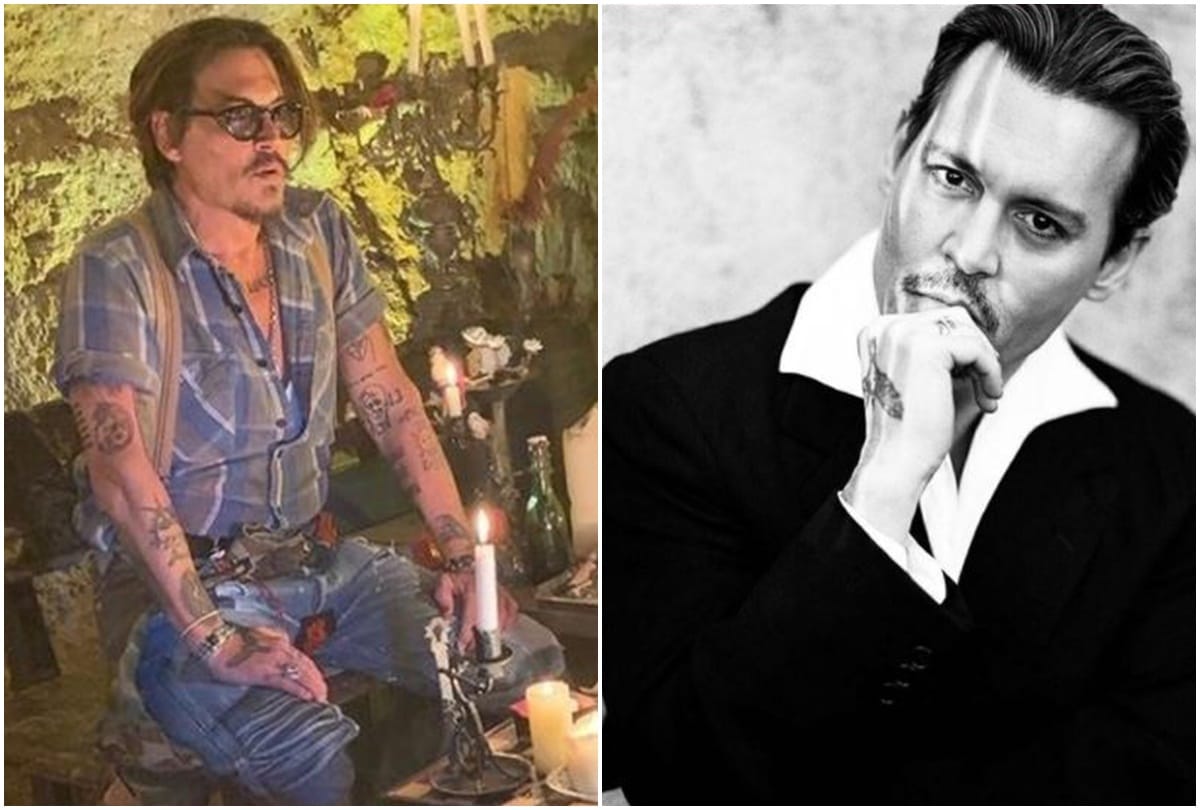 Unindentified Man breaks in Johnny depp house takes shower and Drinks when police arrived